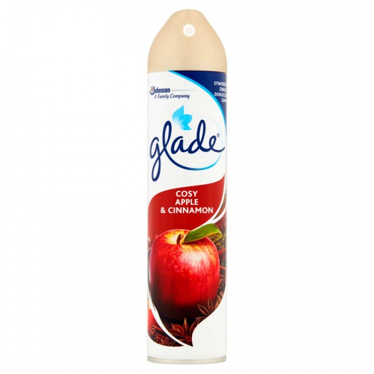Glade spray Jablko+skořice 300ml NOVINKA Glade spray Jablko+skořice 300ml NOVINKA - Drogerie Osvěžovače a svíčky Sprejové